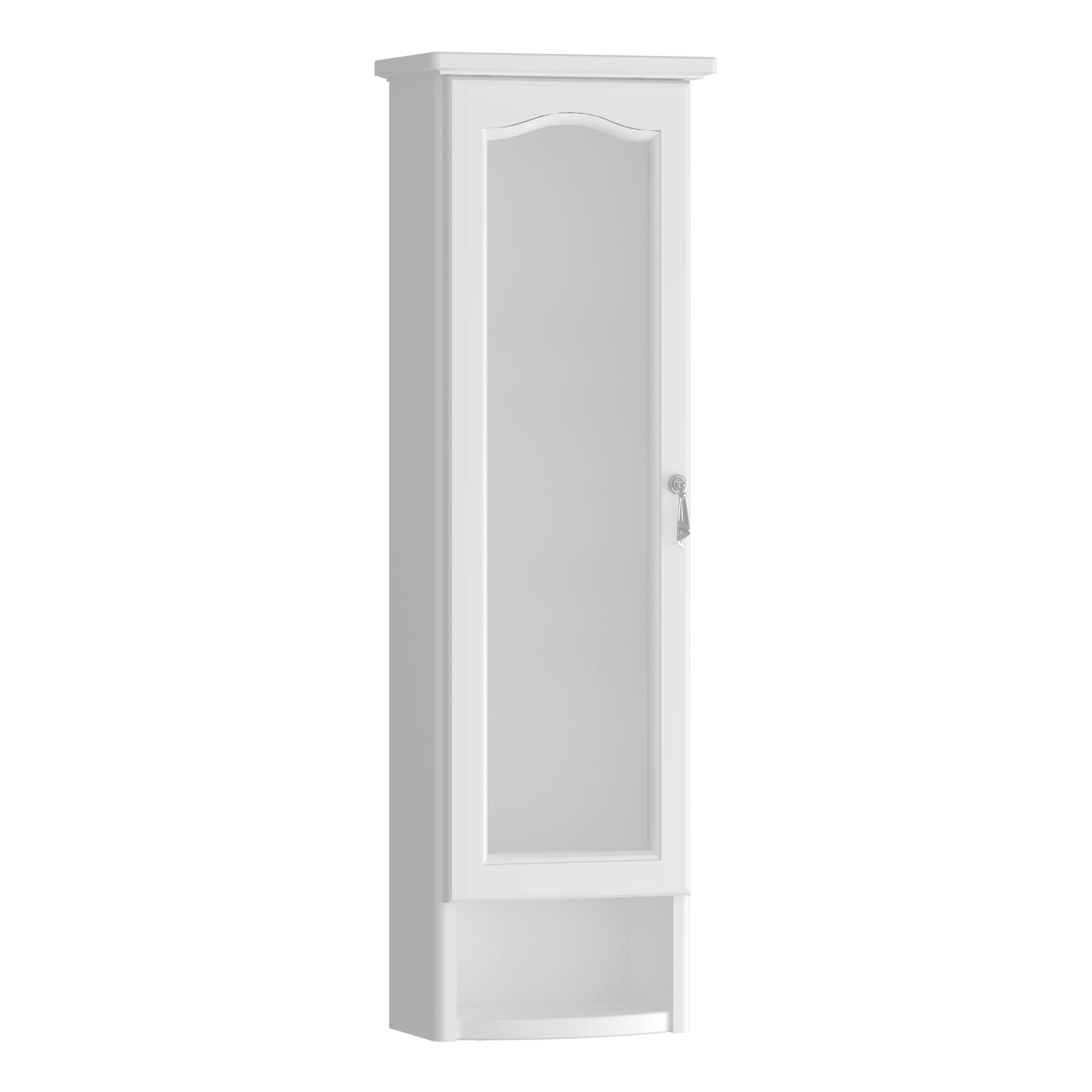 Шкаф OPADIRIS Риспекто, белый матовый, подвесной, 1-створч., левый