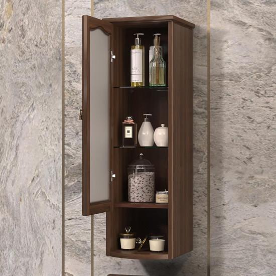 Шкаф OPADIRIS Риспекто, орех антикварный (нагал), подвесной, 1-створч., левый