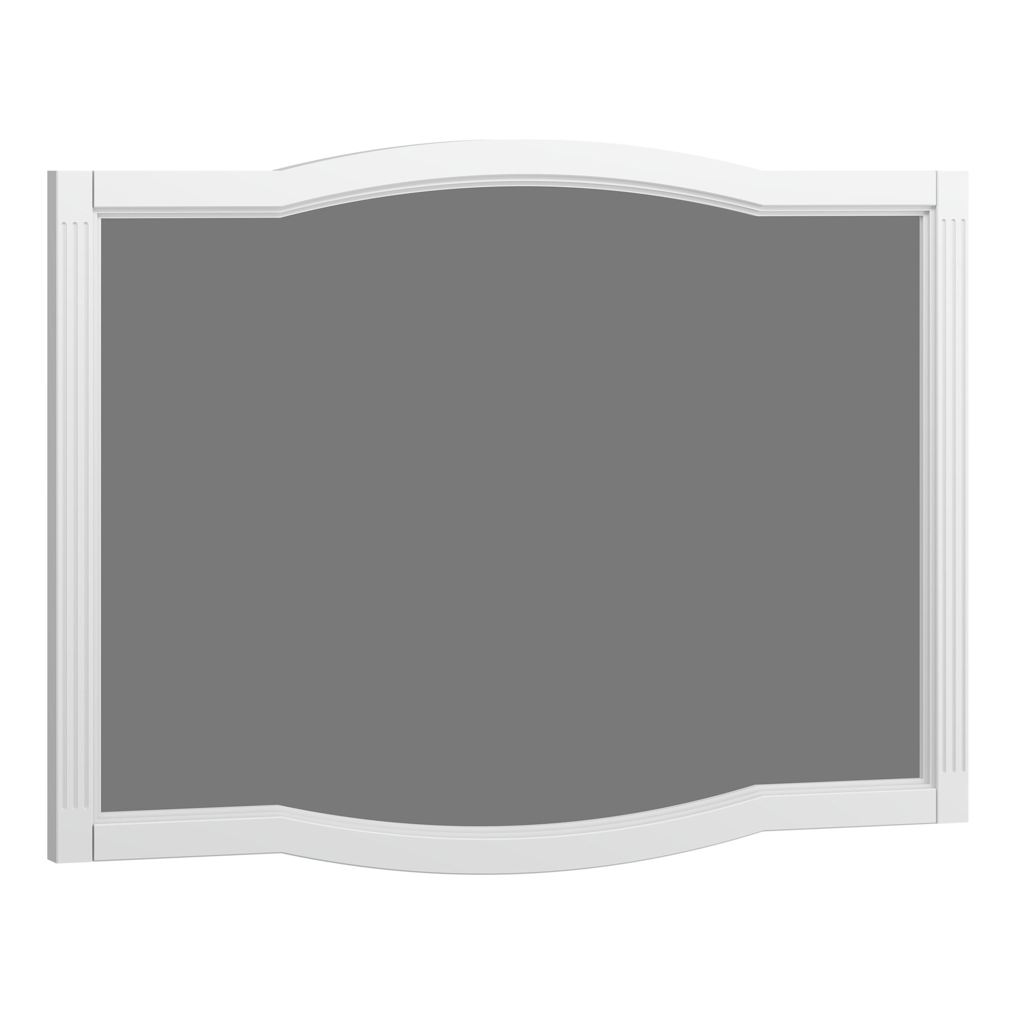 Зеркало OPADIRIS Лаура 120, белый матовый без патины