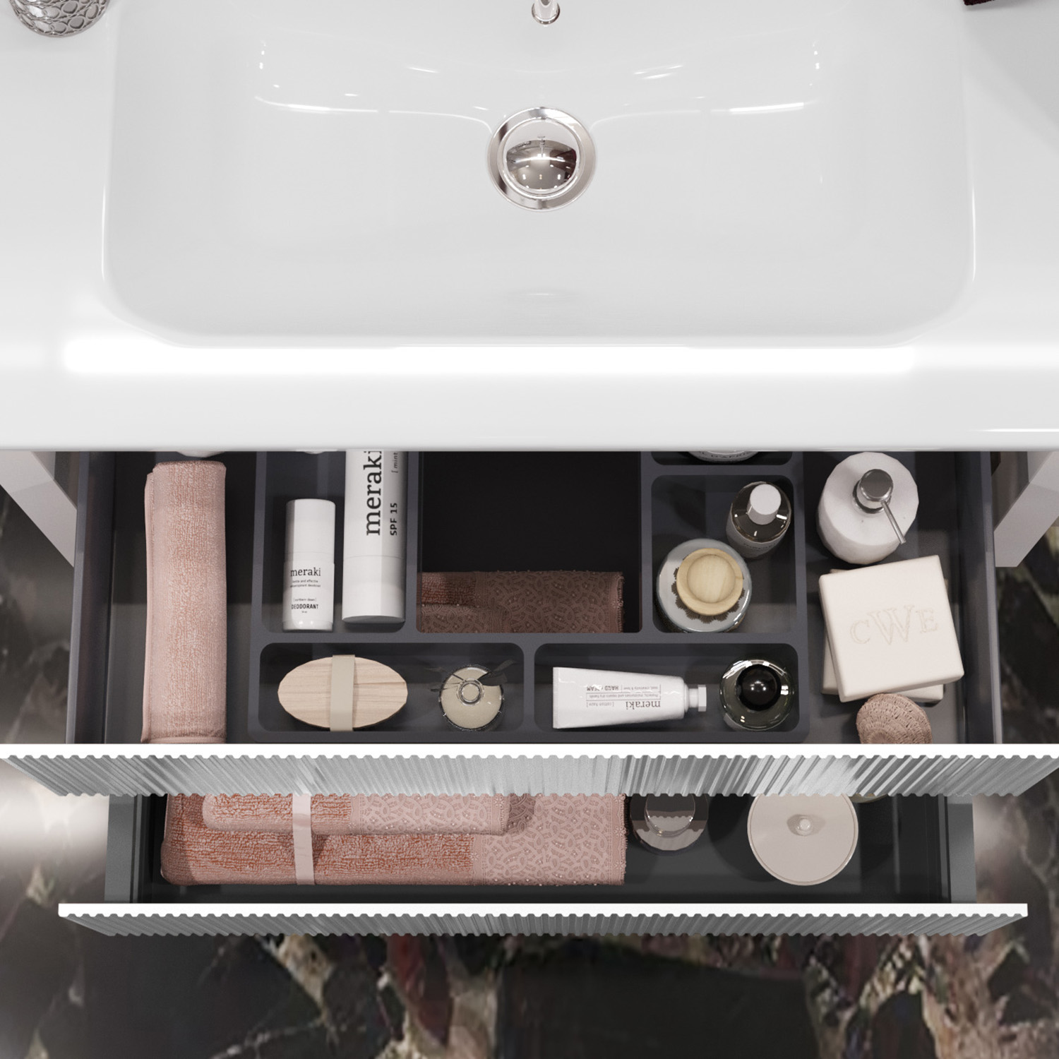 Тумба OPADIRIS Рубинно 80, белый глянцевый, подвесная (под раковину Dreja Эйфория 80)