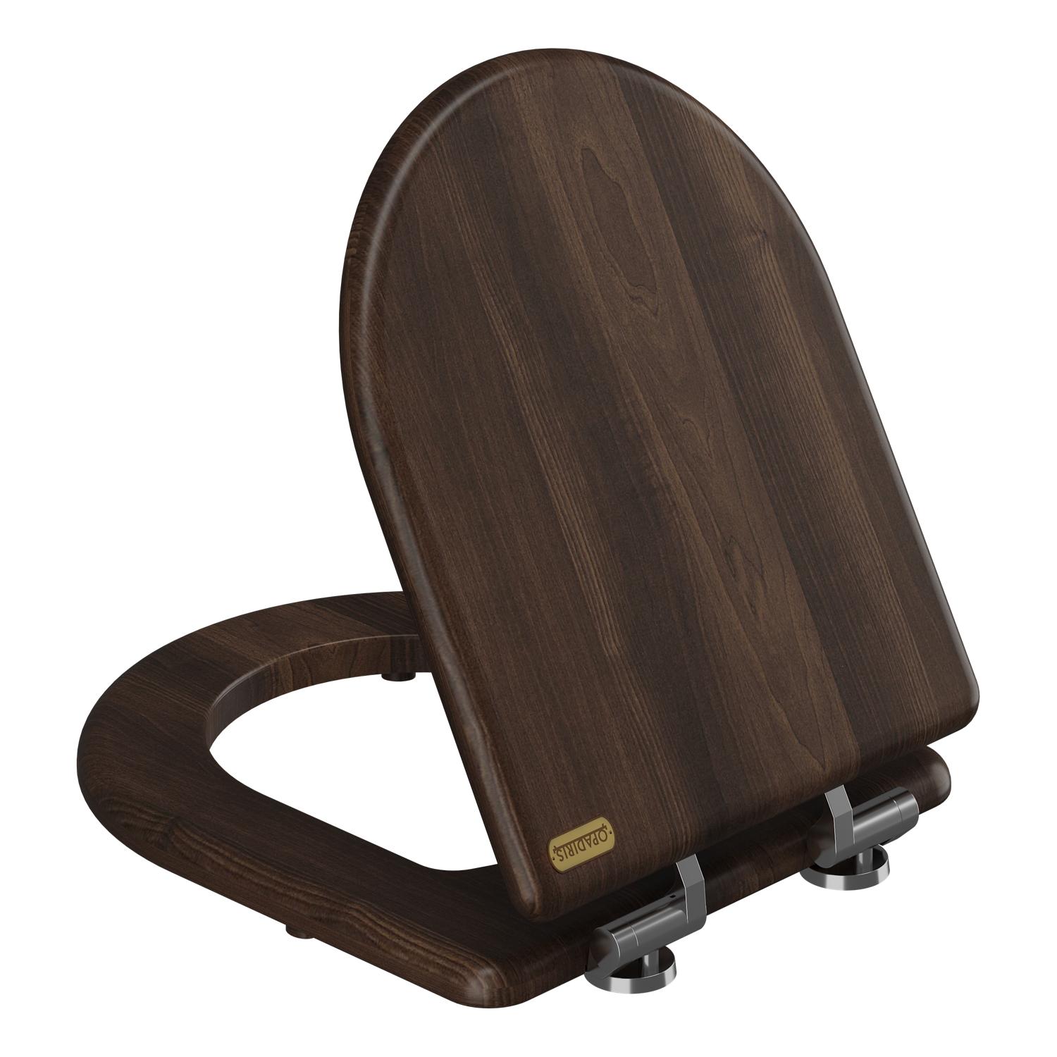 Унитаз-компакт OPADIRIS Палермо OS24724A безободковый, сиденье/крышка бачка - антикварный орех