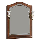 Зеркало OPADIRIS Лоренцо 80, светлый орех, с выключателем, вар. 3