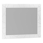 Зеркало OPADIRIS Луиджи 120, белый матовый, вар. 2