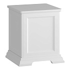 Тумба OPADIRIS Риспекто, белый матовый, напольная