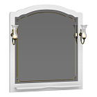 Зеркало OPADIRIS Лоренцо 100, белый матовый, с выключателем, вар. 3