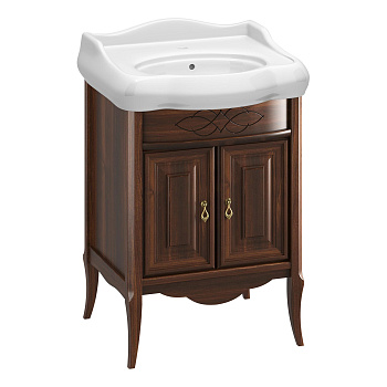 Тумба OPADIRIS Лоренцо 60, светлый орех (под раковину CeraStyle Виктория 60)