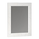 Зеркало OPADIRIS Луиджи 70, белый матовый, вар. 2