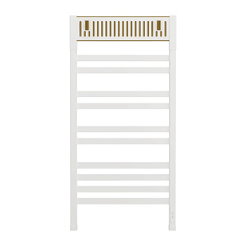 Полотенцесушитель электрический OPADIRIS Оникс OS70351WG белый матовый/белый, золото