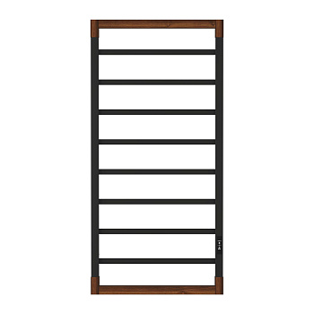 Полотенцесушитель электрический OPADIRIS Беланто OS12351BN черный матовый/светлый орех